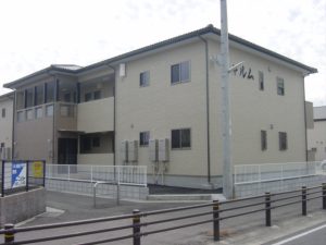 豊田市Ｓアパート新築工事外観写真